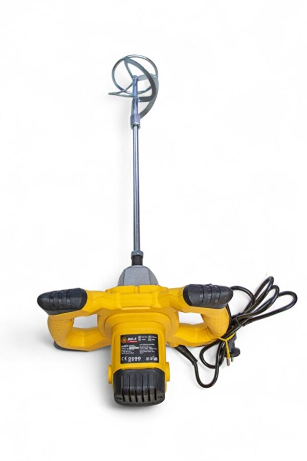 BANCO BN-5 1800 Watt Devir Ayarlı Elektrikli Alçı Boya Ve Harç Karıştırıcı Mikser - Görsel 3