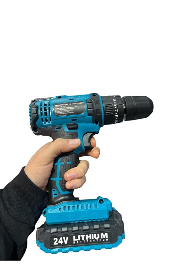 BANCO BN-5 ŞARJLI MATKAP BN-5 24V ÇİFT AKÜLÜ VİDALAMA - Görsel 3