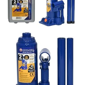 Mur-Cell 2 Ton Sızdırmaz Gövde Hidrolik Şişe Kriko Çantalı Araç Krikosu St0203çnta