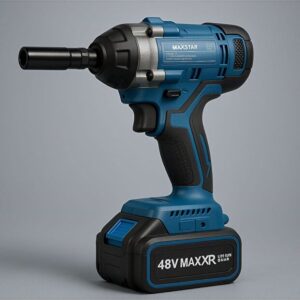 Maxstar Çok Işlevli Kömürsüz 48 V 5 Ah Çift Akülü Lion Taşıma Çantalı Somun Sıkma
