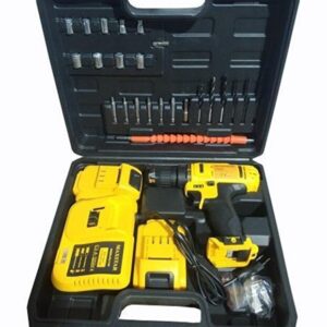 Maxstar 24v 5ah Li-ion Çift Akülü Çantalı Şarjlı Matkap - 24 Parça Uç Seti Akülü Vidalama Seti