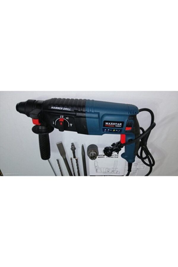 Maxstar Kırıcı Delici 1500 W Darbeli Matkap Hilti