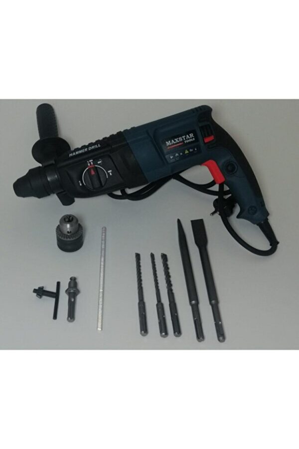 Maxstar Kırıcı Delici 1500 W Darbeli Matkap Hilti - Görsel 3
