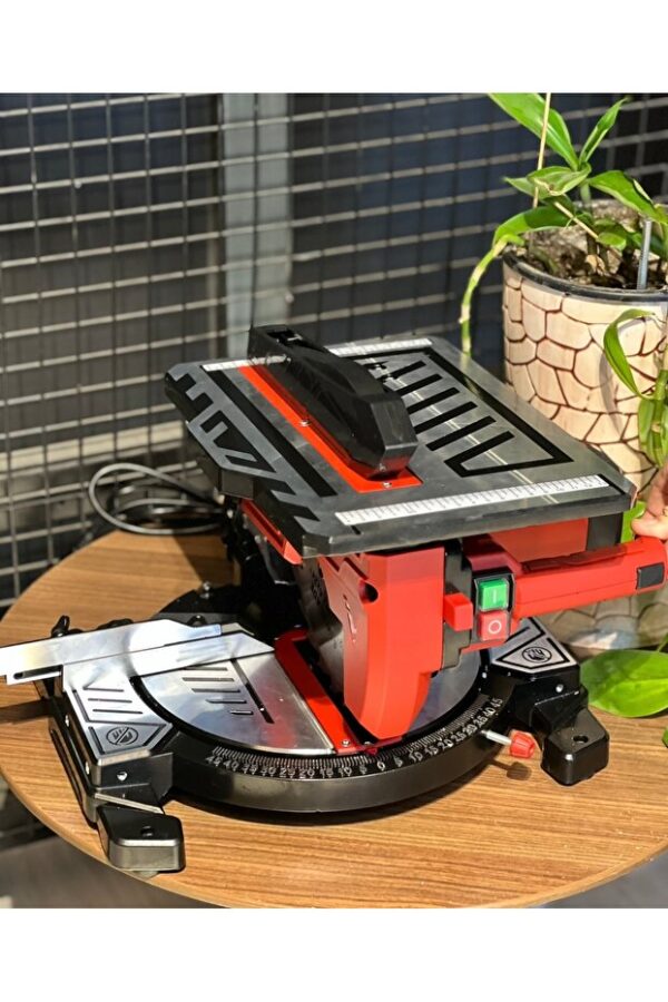 MAXPLUS MAXSTAR TABLALI GÖNYE KESME TESTERE 45 AÇILI 1200W - Görsel 2