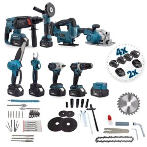 MAXPLUS MAXSTAR BL MOTOR 9 LU SET MATKAP TAKIMI ÇOKLU 2X ŞARZ CİHAZİ