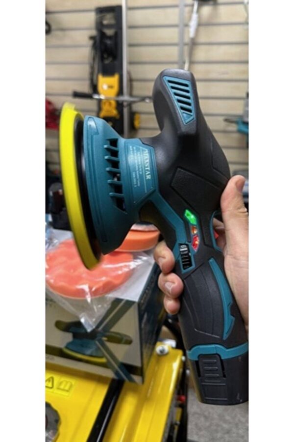 Maxstar 18 V Lion Çift Akülü Pasta Cila Polisaj Makinası