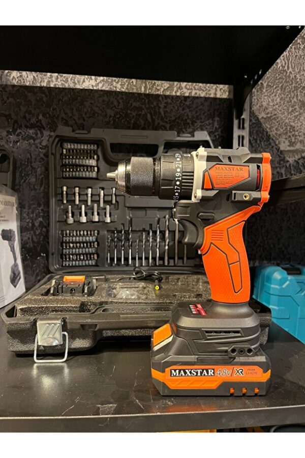 Maxstar matkap kömürsüz fırçasız motor - Görsel 3