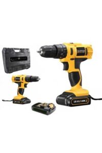 Maxstar 18v 1.3 Ah Turbo Li-ion Çift Akülü Darbesiz Vidalama Şarjlı Matkap Çantalı
