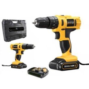Maxstar 18v 1.3 Ah Turbo Li-ion Çift Akülü Darbesiz Vidalama Şarjlı Matkap Çantalı