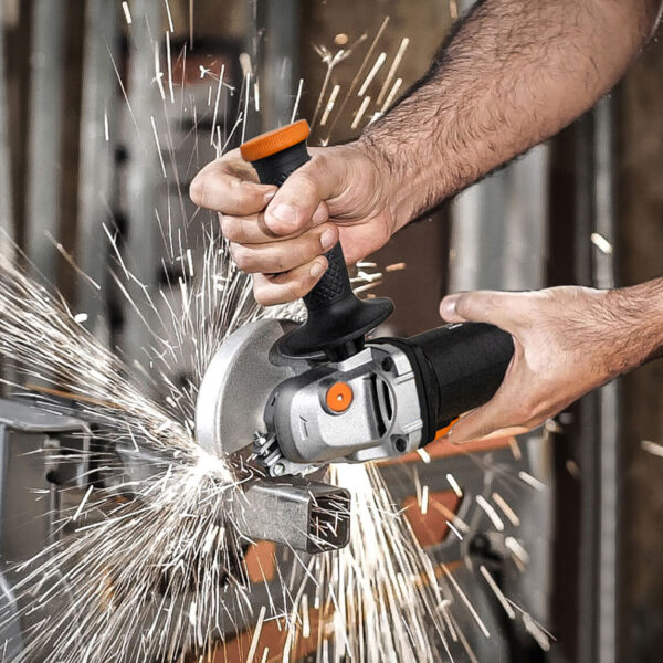 Worx WX718 900Watt 125mm Profesyonel Avuç Taşlama - Görsel 4