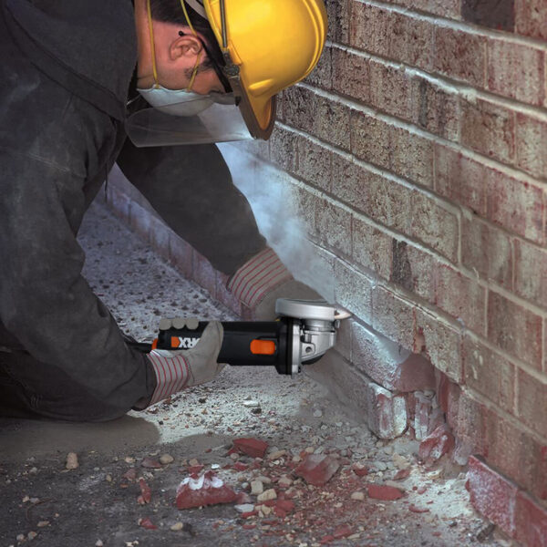Worx WX718 900Watt 125mm Profesyonel Avuç Taşlama - Görsel 7