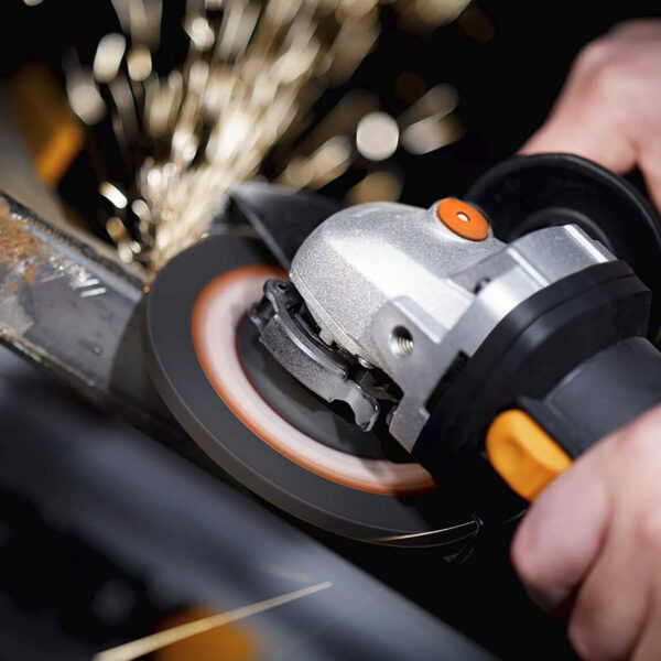 Worx WX718 900Watt 125mm Profesyonel Avuç Taşlama - Görsel 3