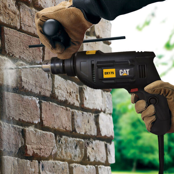 Cat DX175 600Watt 13mm Profesyonel Darbeli Matkap - Görsel 7