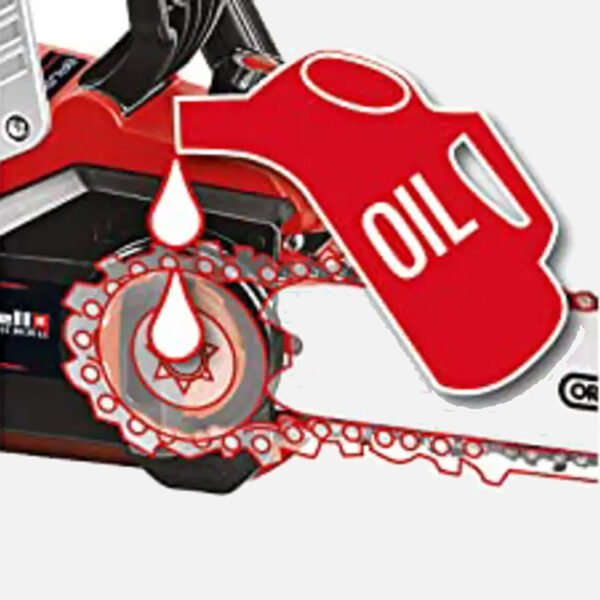 Einhell GP-LC 36/35 Li Solo Akülü Ağaç Kesme Makinesi (Akü ve Şarj Cihazı Dahil Değildir) - Görsel 5