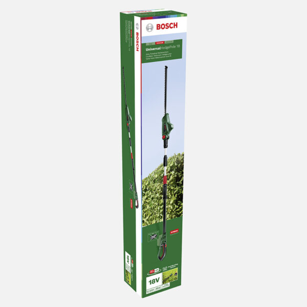 Bosch Universal Hedgepole 18 Solo Teleskopik Akülü Çit Budama Makinesi (Akü ve Şarj Cihazı Dahil Değildir) - Görsel 6
