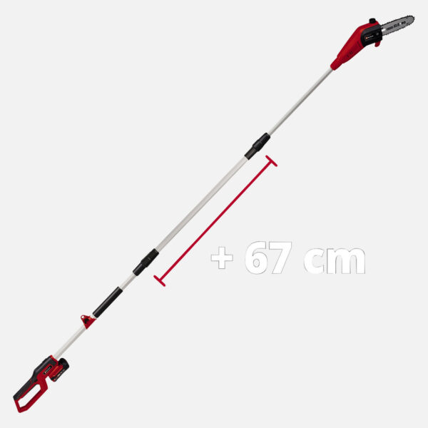 Einhell GC-LC 18/20 Li T-Solo Akülü Yüksek Dal Budama Makinesi (Akü ve Şarj Cihazı Dahil Değildir) - Görsel 2