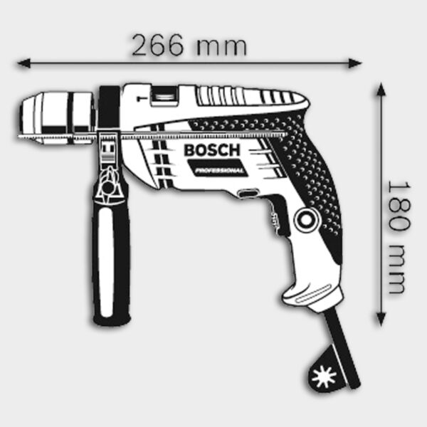 Bosch Profesyonel GSB-13RE 600W Darbeli Matkap - Görsel 3