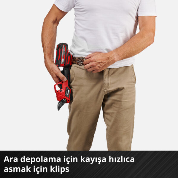 Einhell GP-LS 18/28 Li BL - Solo, Kömürsüz Akülü Budama Makası (Akü ve Şarj Cihazı Dahil Değildir) - Görsel 4