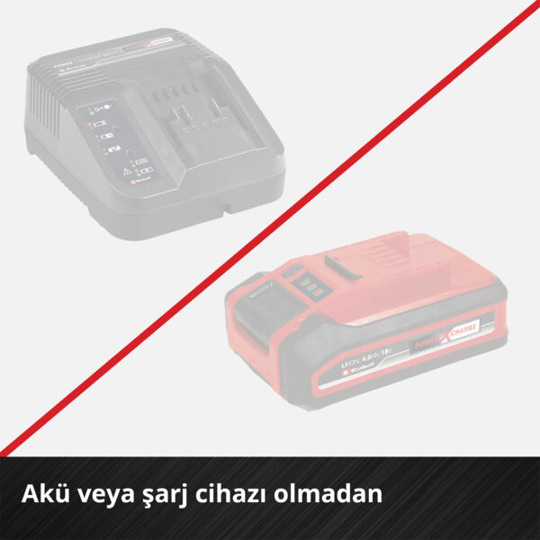 Einhell GP-LS 18/28 Li BL - Solo, Kömürsüz Akülü Budama Makası (Akü ve Şarj Cihazı Dahil Değildir) - Görsel 9