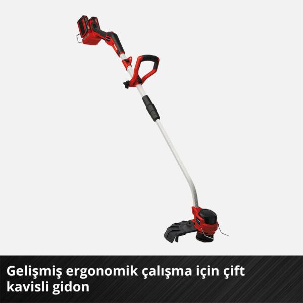 Einhell GP-CM 36/47 S Li BL (4x4,0 Ah) Akülü Çim Biçme Makinesi + GP-CT 36/35 Li BL Akülü Kenar Kesme Makinesi - Görsel 5