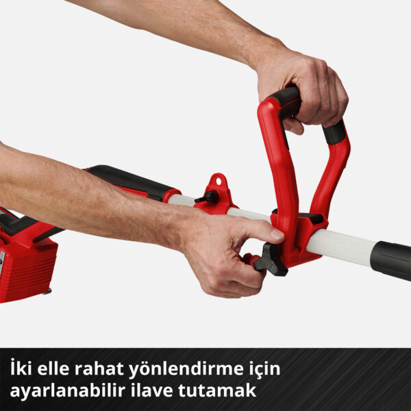 Einhell GP-CM 36/47 S Li BL (4x4,0 Ah) Akülü Çim Biçme Makinesi + GP-CT 36/35 Li BL Akülü Kenar Kesme Makinesi - Görsel 7