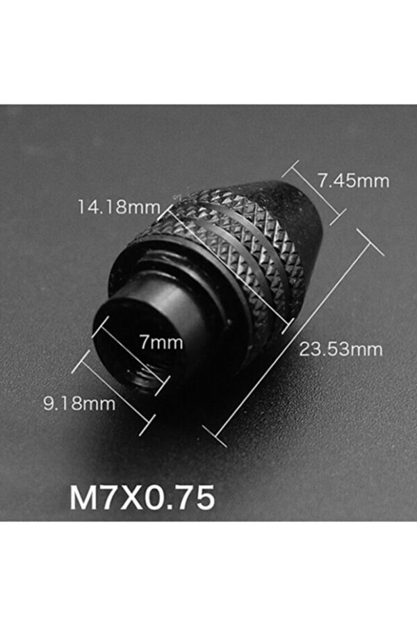Banco Bn5 Ban-co Mini Gravür Makinası Için Otomatik Mandren 3 Çeneli Anahtarsız Mandrel 7mm Penset - Görsel 6